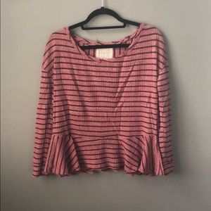 Free People striped top